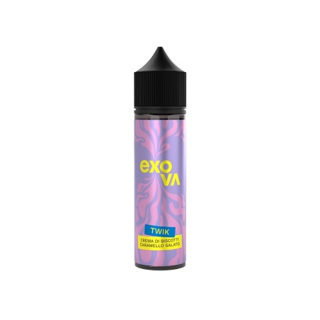 EXOVA Twik - Crema di biscotti e caramello SALATO 20 + 40